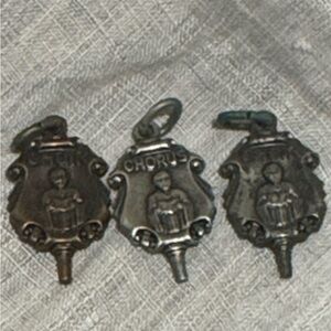 Set of Three Vintage Jostens High School Chorus Activity Pins